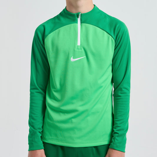 Nike Academy Half Zip - Green (Junior)