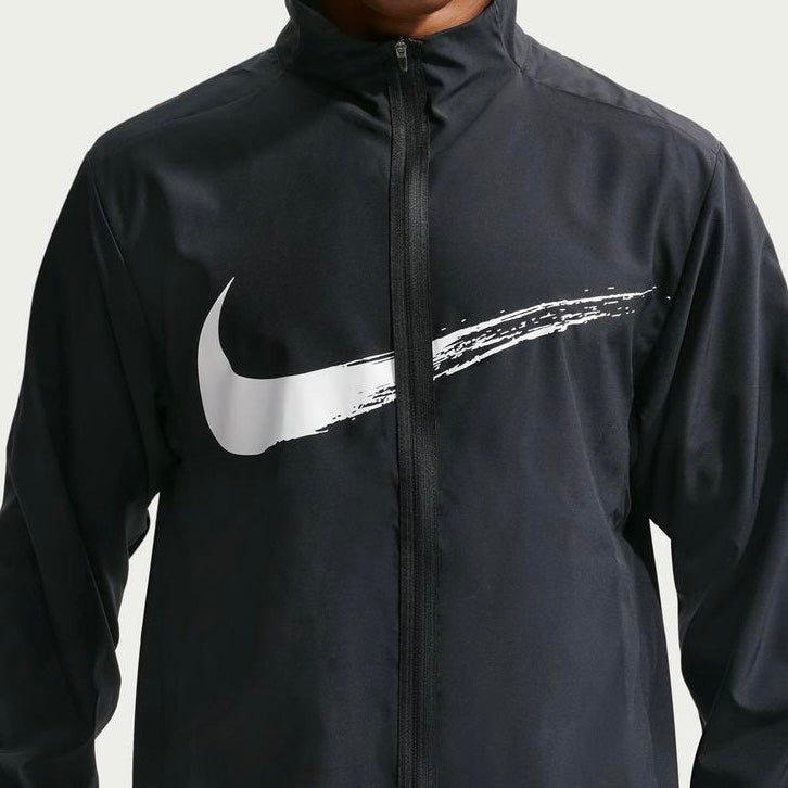 Nike Form Swoosh Windrunner - Black / White