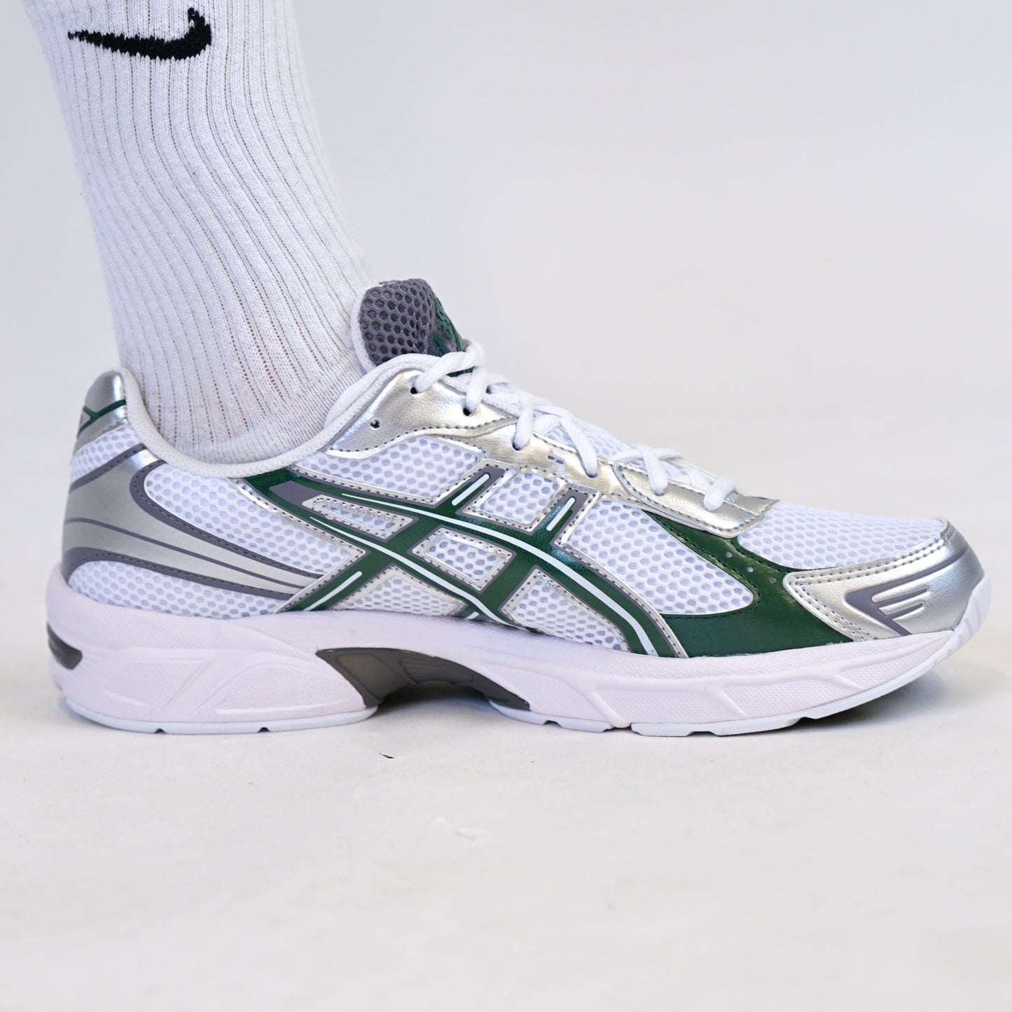 Asics Gel 1130 White Forrest Green