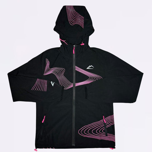ActiveLine Wave Windrunner  - Black / Pink