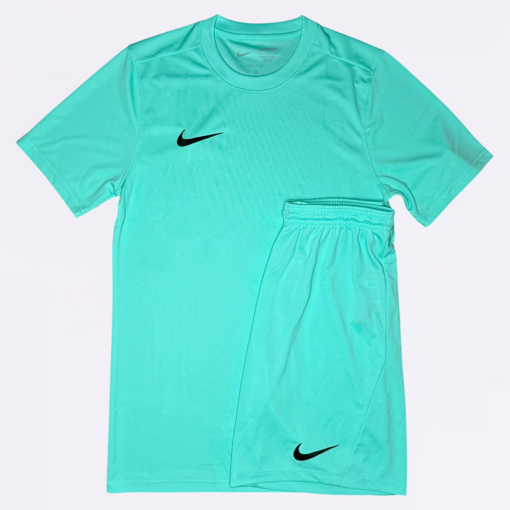 Nike Dri Fit Set - Tee & Shorts - Mint Green