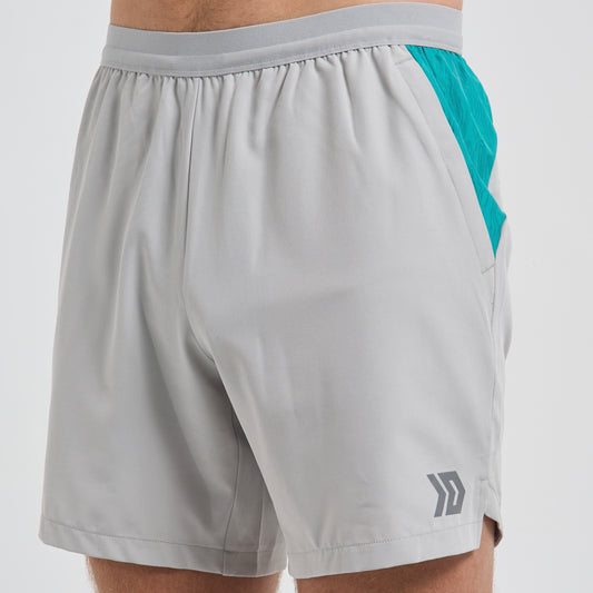 DASH Shorts - Grey / Mint Green