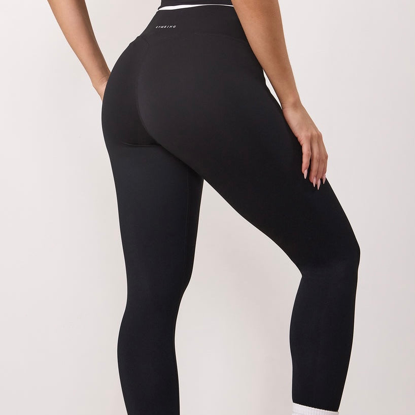 Gym King 365 Contrast Legging - Black