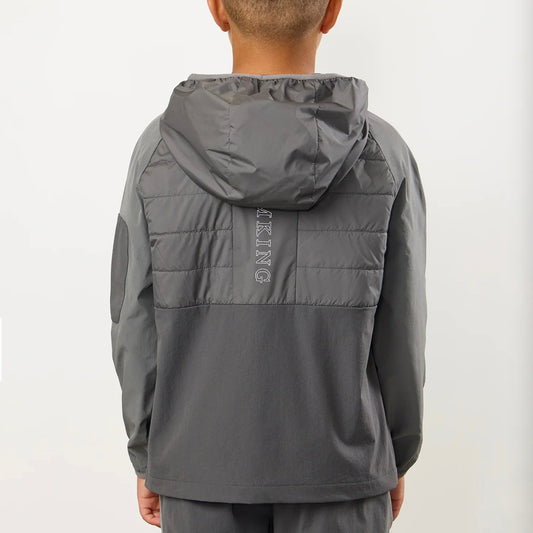 Gym King Endurance Hybrid Jacket - Grey Multi (Junior)