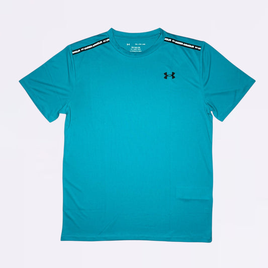 Under Armour Tape Tee - Green (Junior)