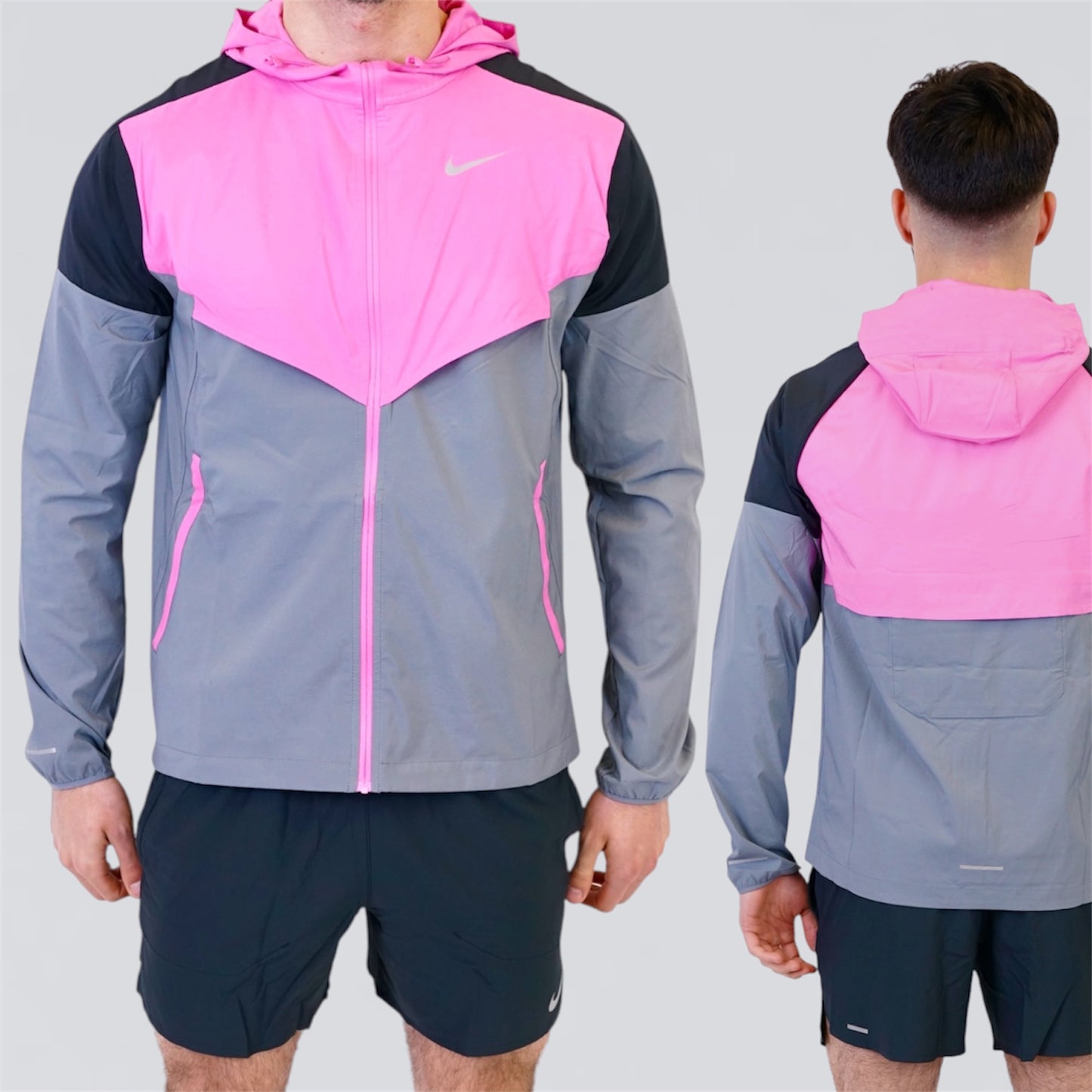 Nike Windrunner & Flex Set - Pink / Black