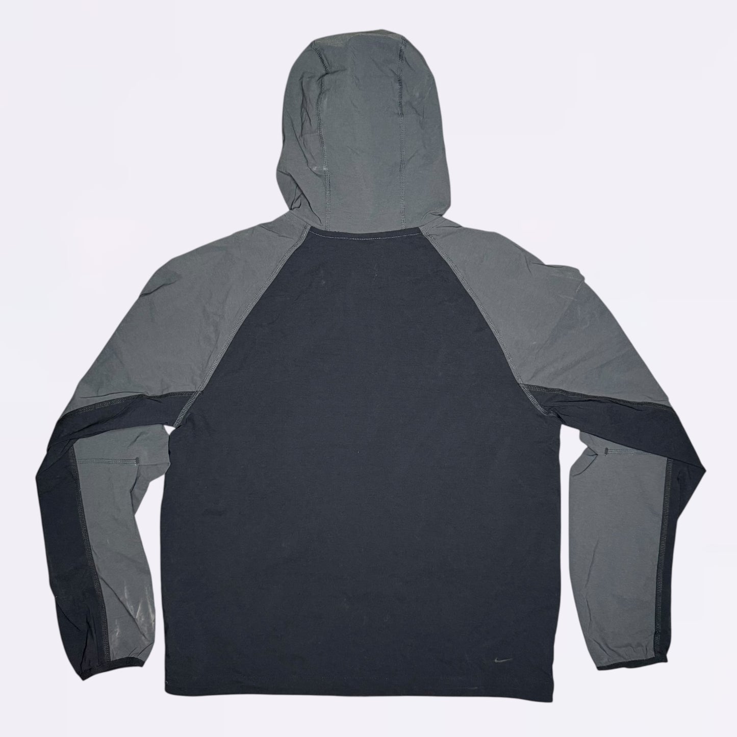 Nike Tech Windrunner - Grey / Vivid Green