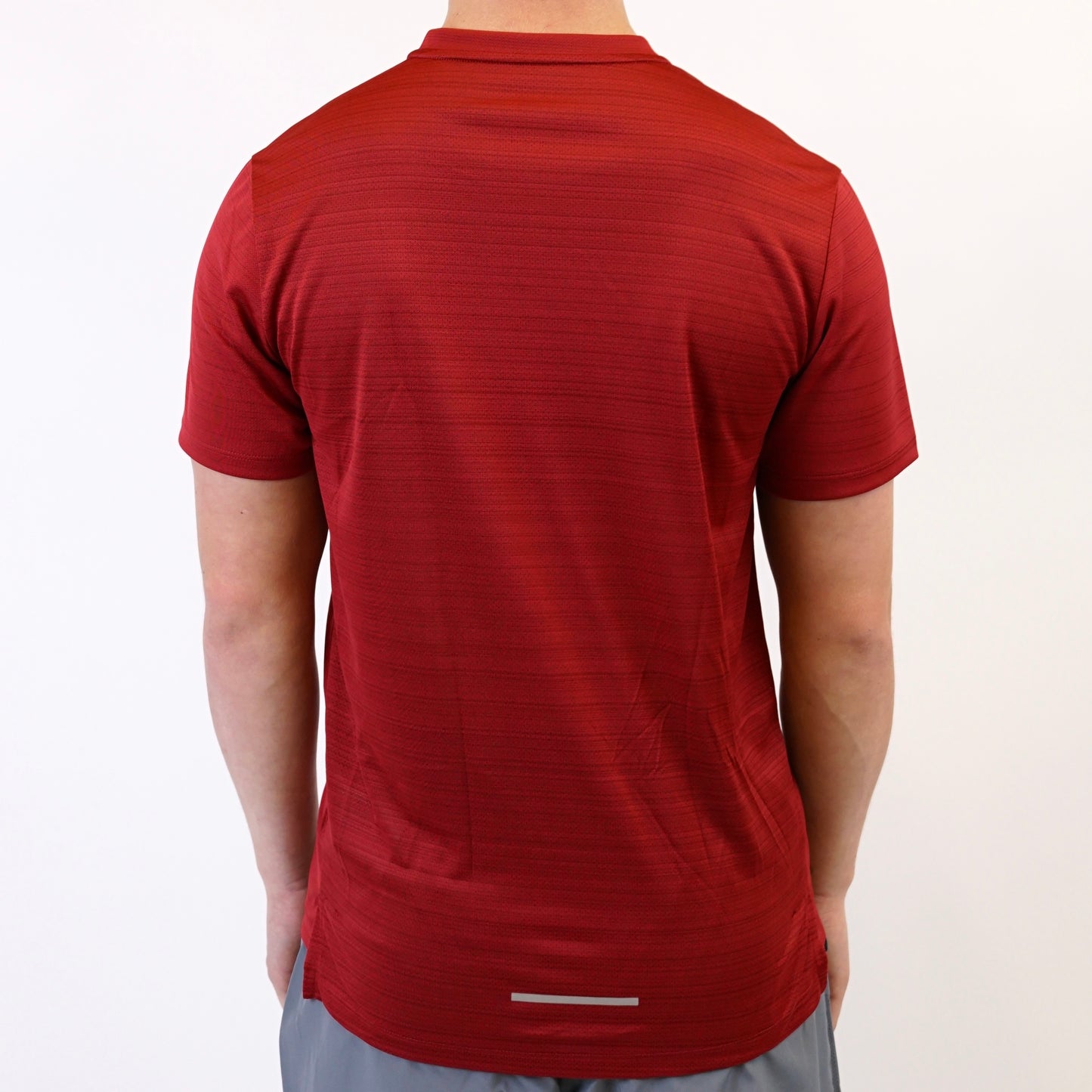 Nike Miler Tee Burgundy Red
