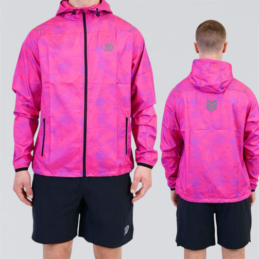 DASH Hyperweb Windrunner & Shorts Set - Pink / Black