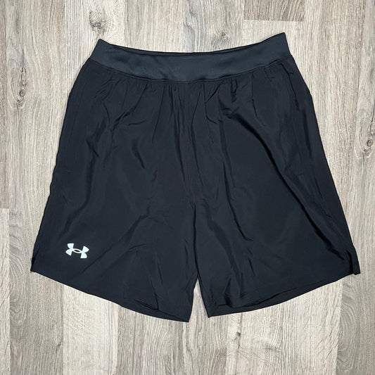 Under Armour Geotessa Set - Tee & Shorts - Orange / Black