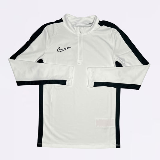 Nike Academy Pro Half Zip White Black (Junior)