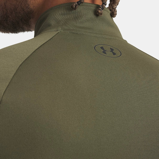 Under Armour Half Zip Marine Green / Black