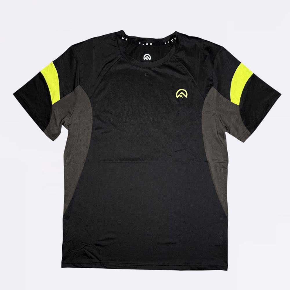 Flux Curve Tee - Black  (Junior)
