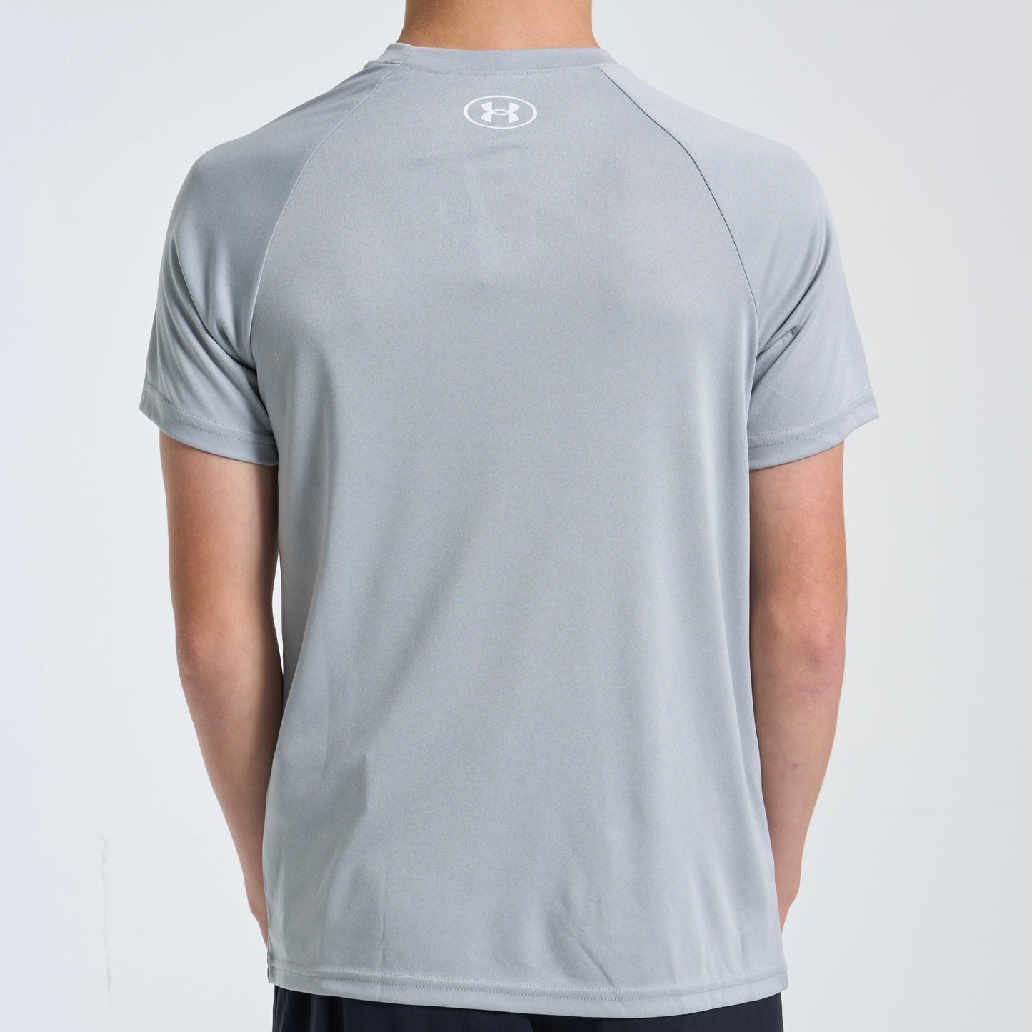 Under Armour Set - Tee & Shorts - Grey / Black (Junior)
