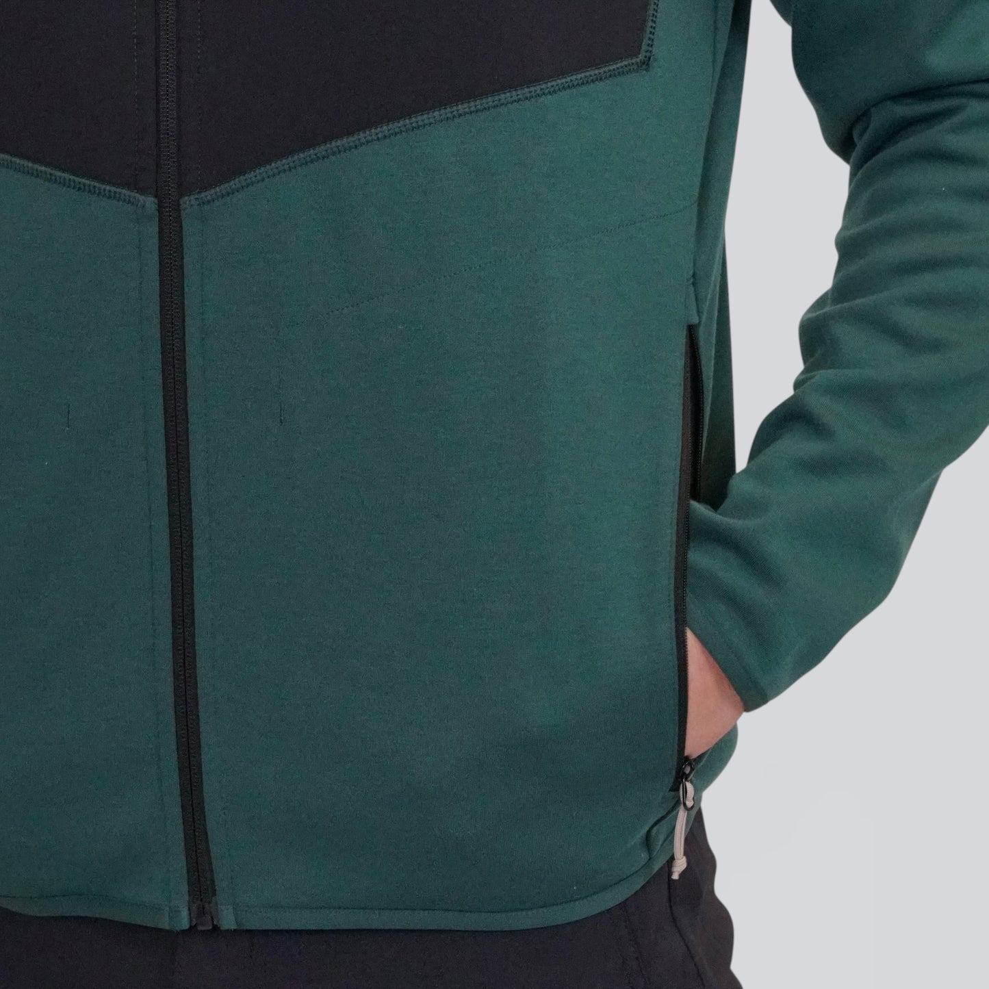 Berghaus Trawden Hybrid Jacket - Green/ Black