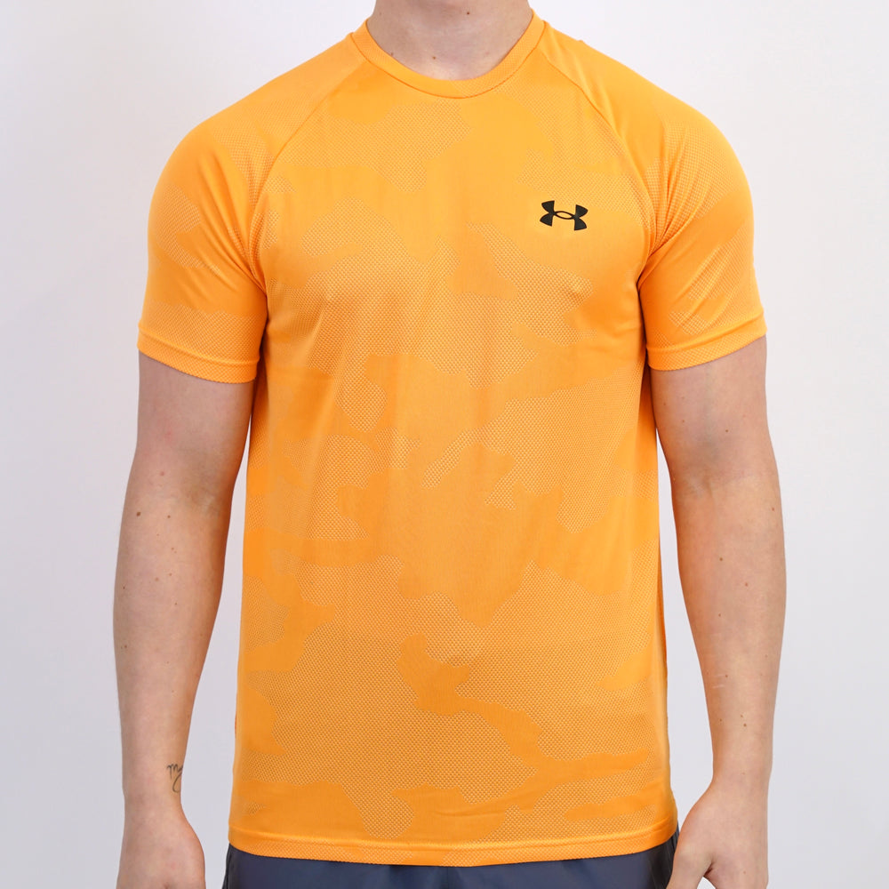 Under Armour Jacquard Tee - Orange