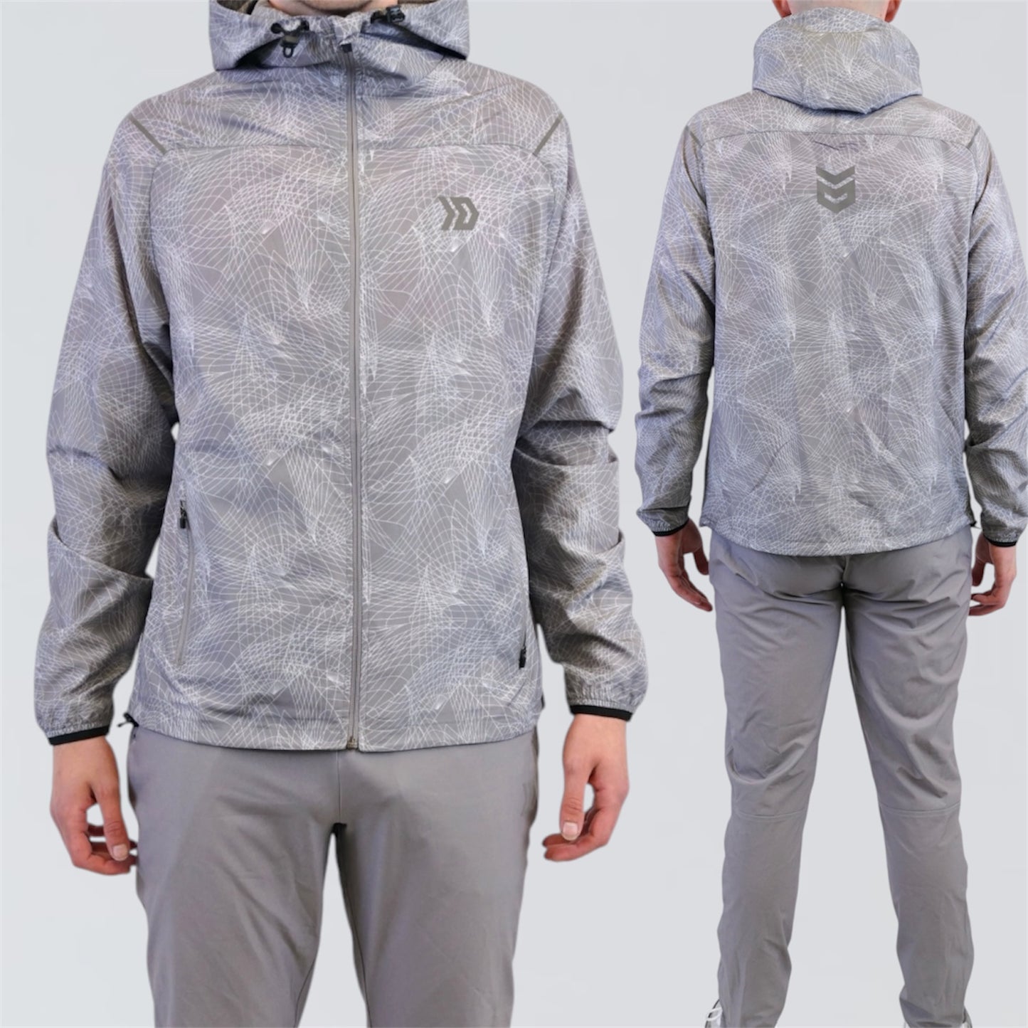 DASH Hyperweb Windrunner & Bottoms Set - Grey (Junior)