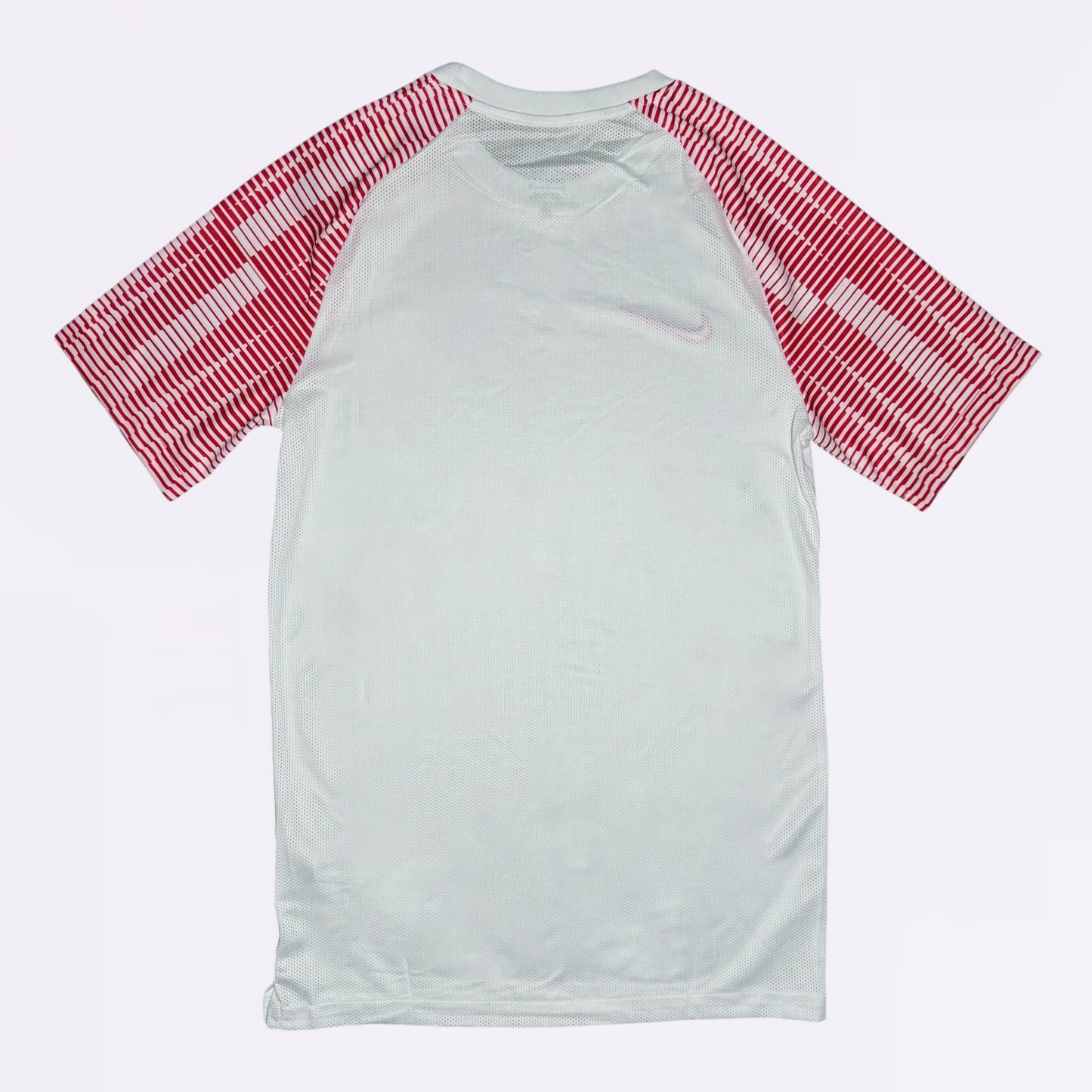 Nike Dri-Fit Academy Tee - White / Red (Junior)