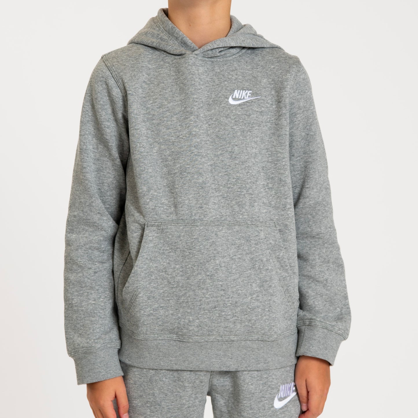 Nike Club Hoodie Grey (Junior)