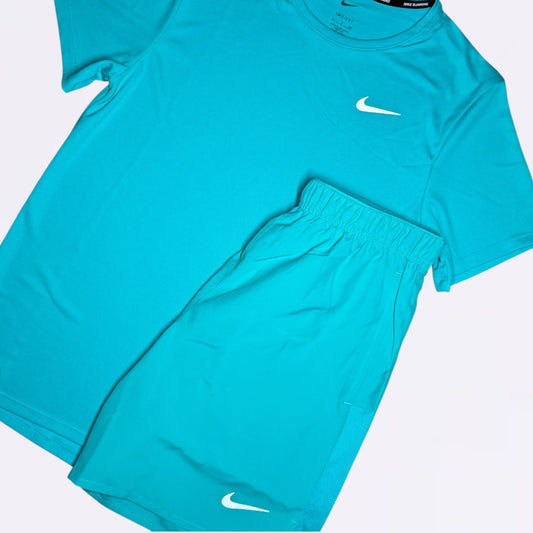 Nike Miler Set - Cactus Blue