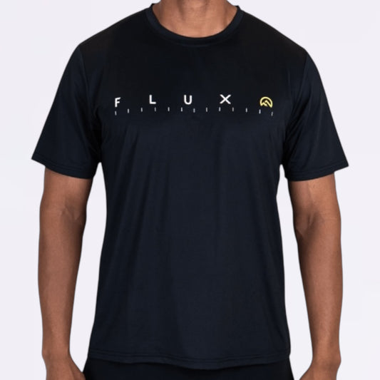 Flux Graphic Tee - Black / Neon