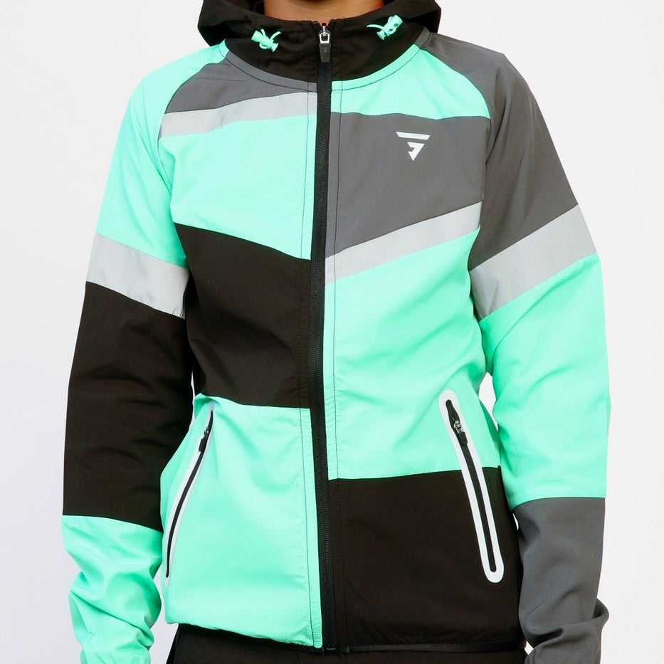 GRIID Panel Windrunner - Onyx Mint (Junior)