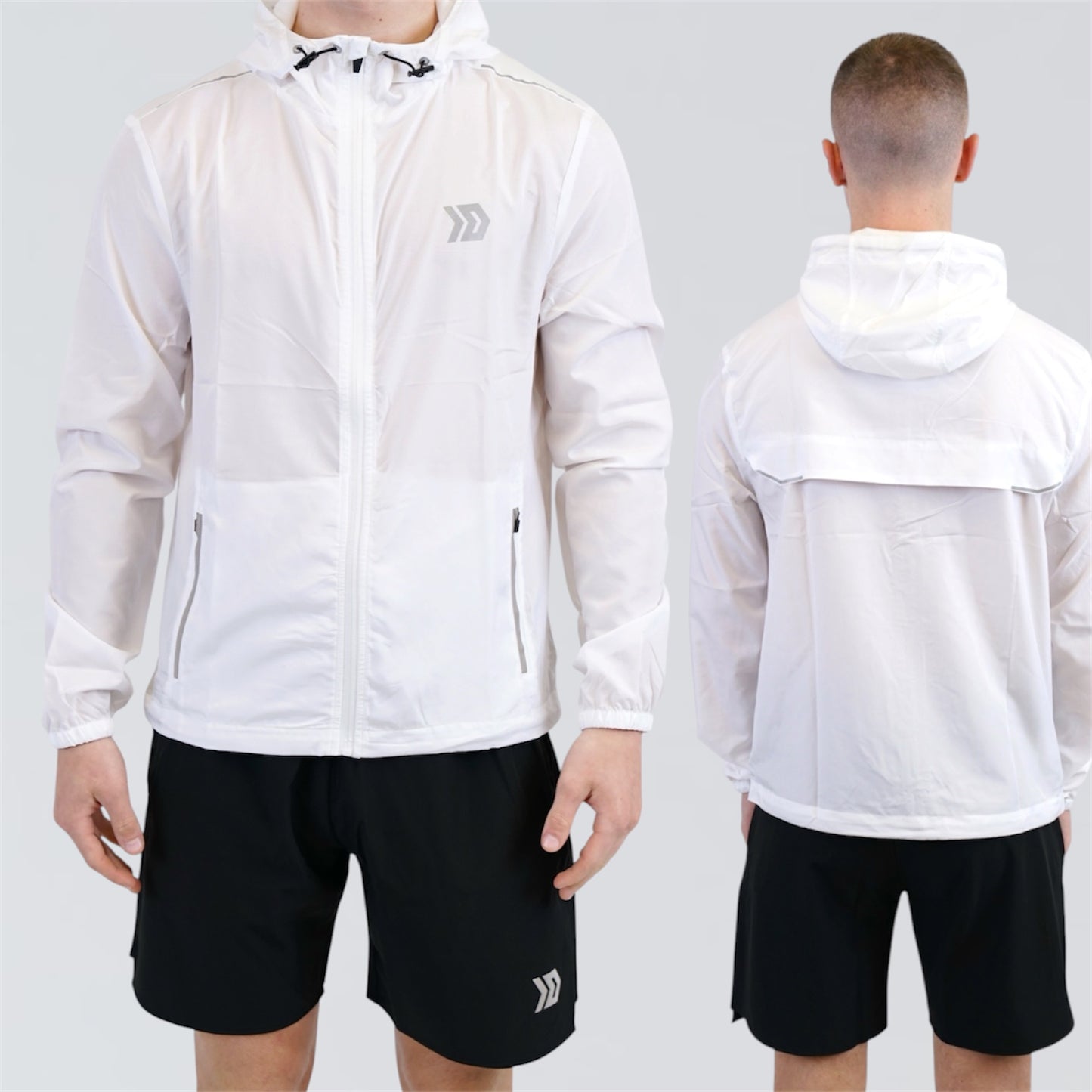DASH Core Windrunner Set - White / Black