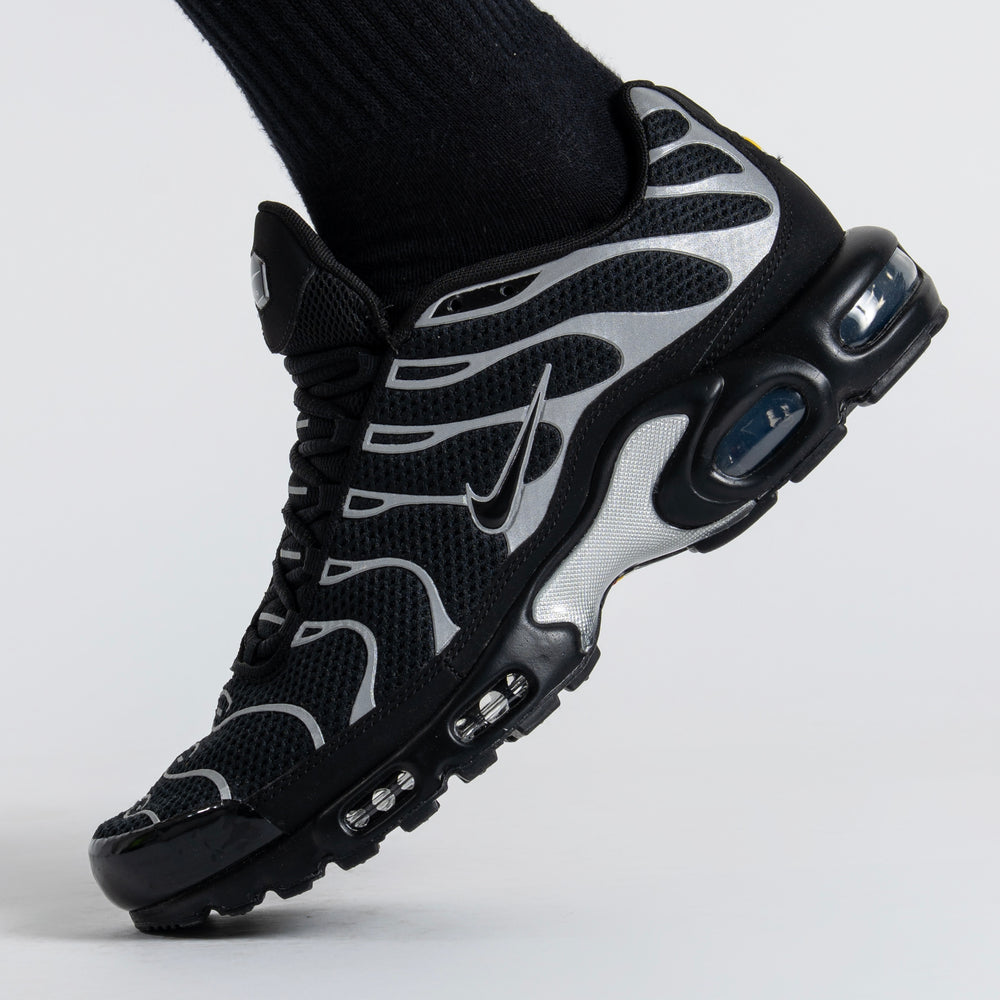 Nike Air Max Plus Black Reflective Silver