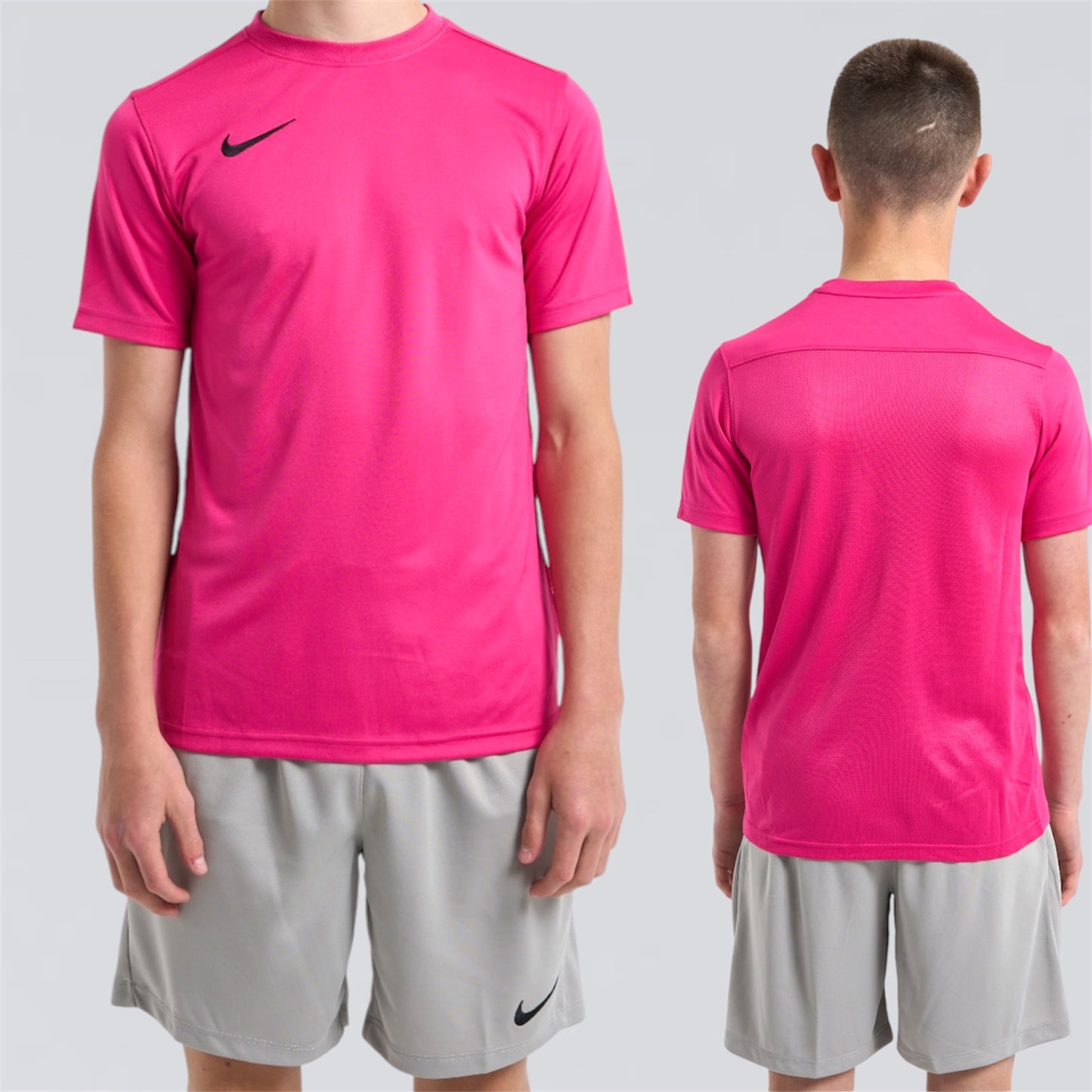 Nike Dri Fit Set - Pink / Grey (Junior)