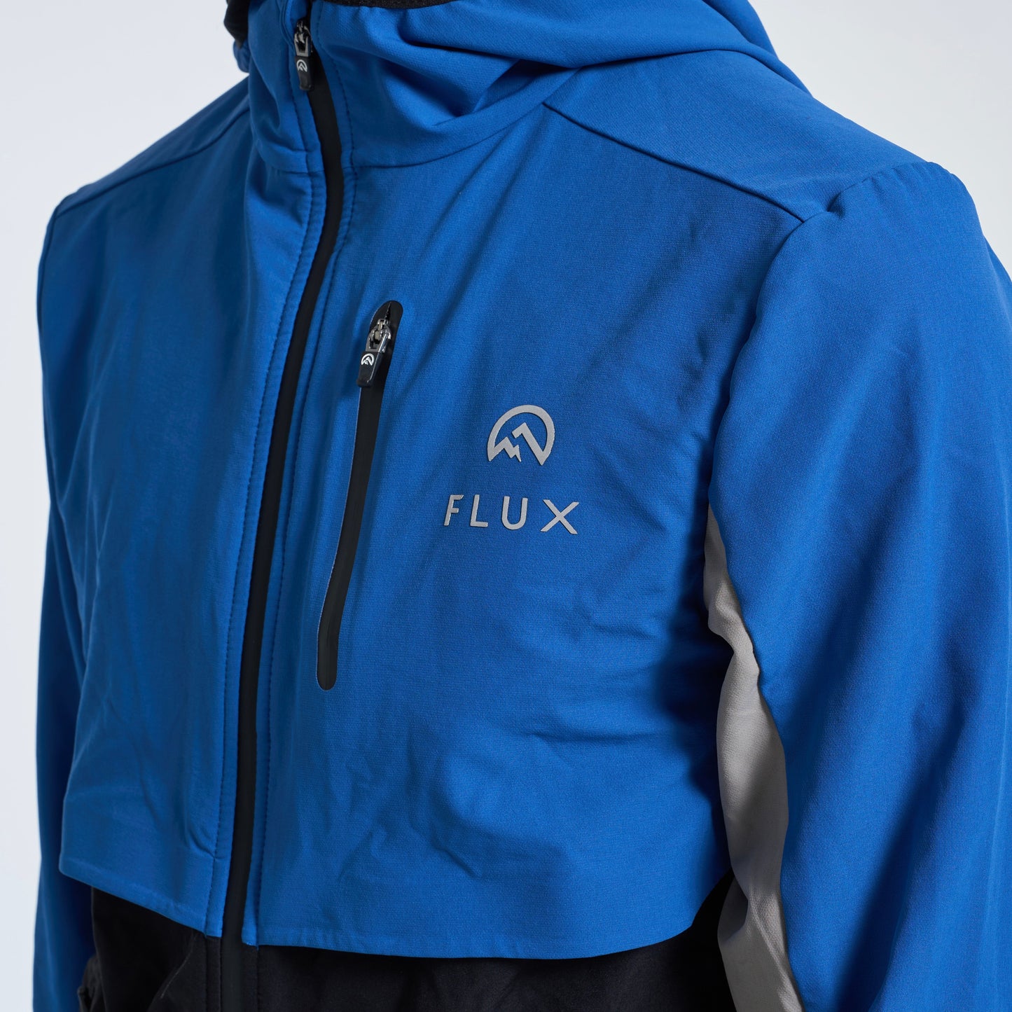 Flux Versatility & Performance - Jacket & Bottoms Set - Black / Cobalt  (Junior)