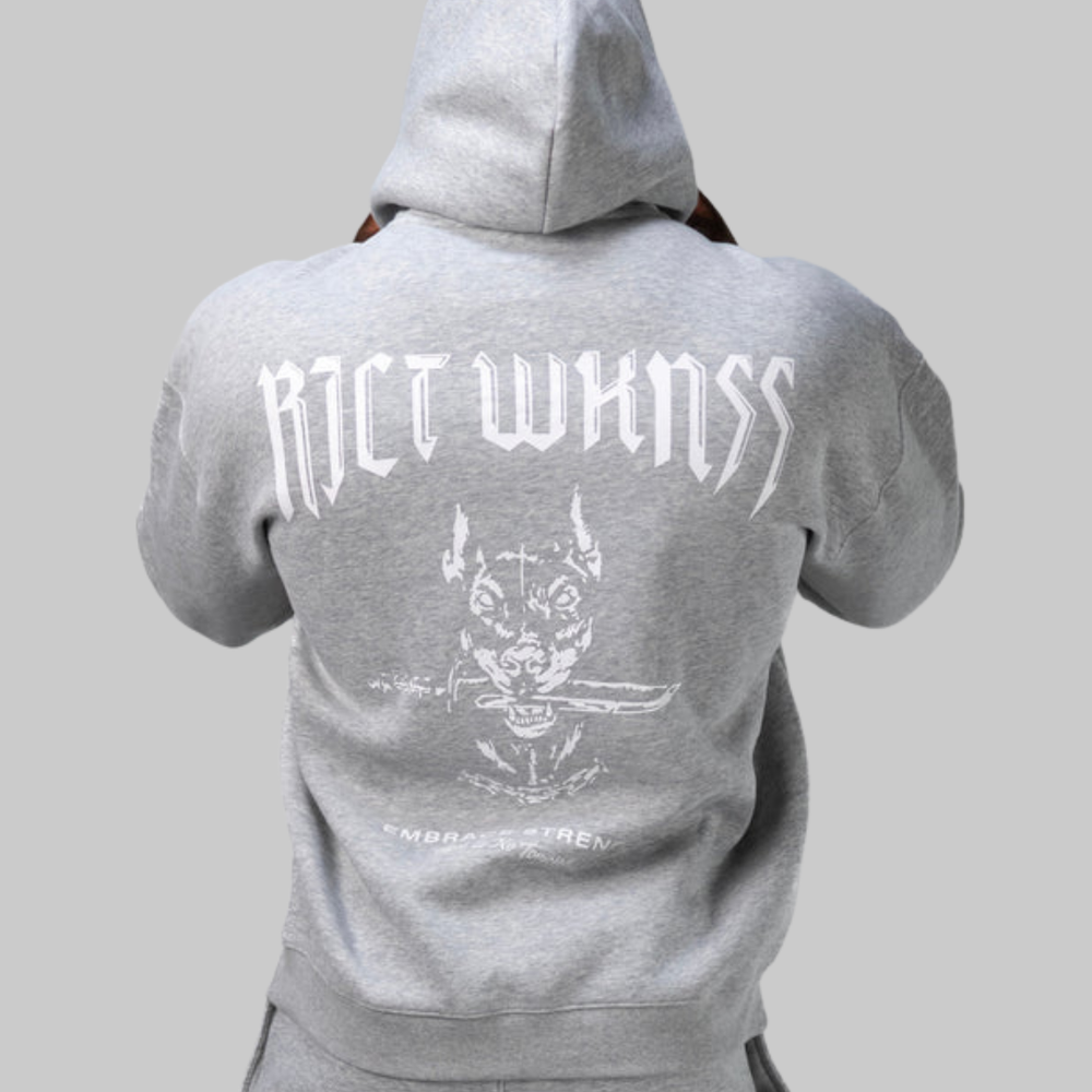 RJCT WKNSS Ferocious Hoodie - Grey