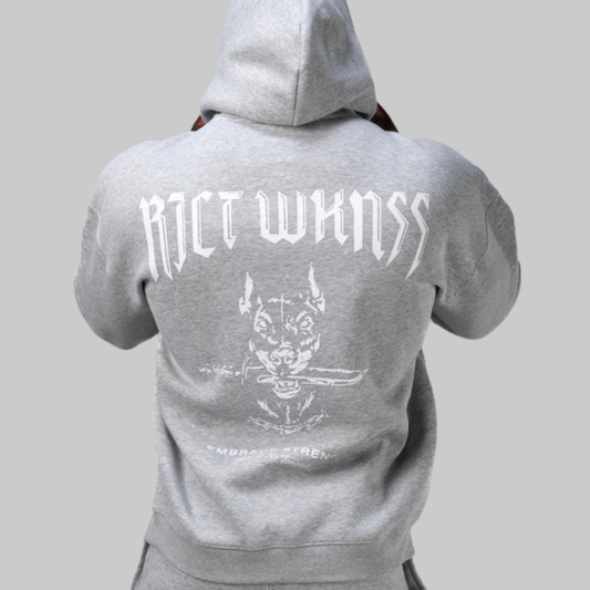 RJCT WKNSS Ferocious Hoodie - Grey