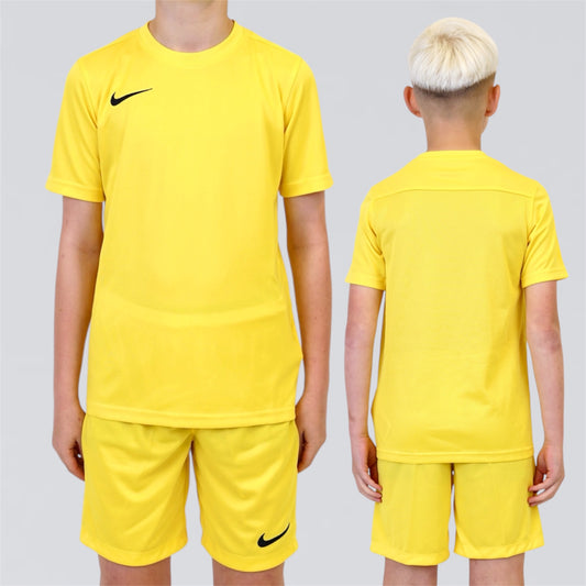 Nike Dri Fit Set - Yellow (Junior)