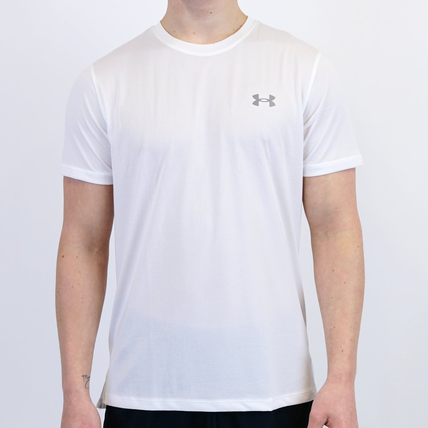 Under Armour Fitted Training Tee - White