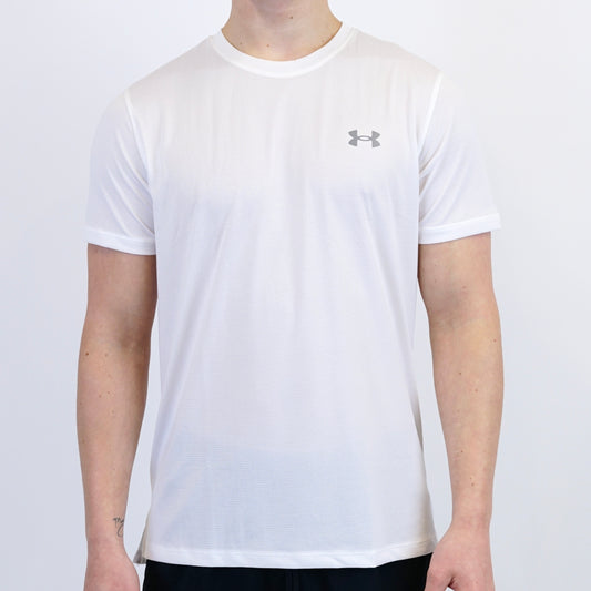 Under Armour Fitted Training Tee - White