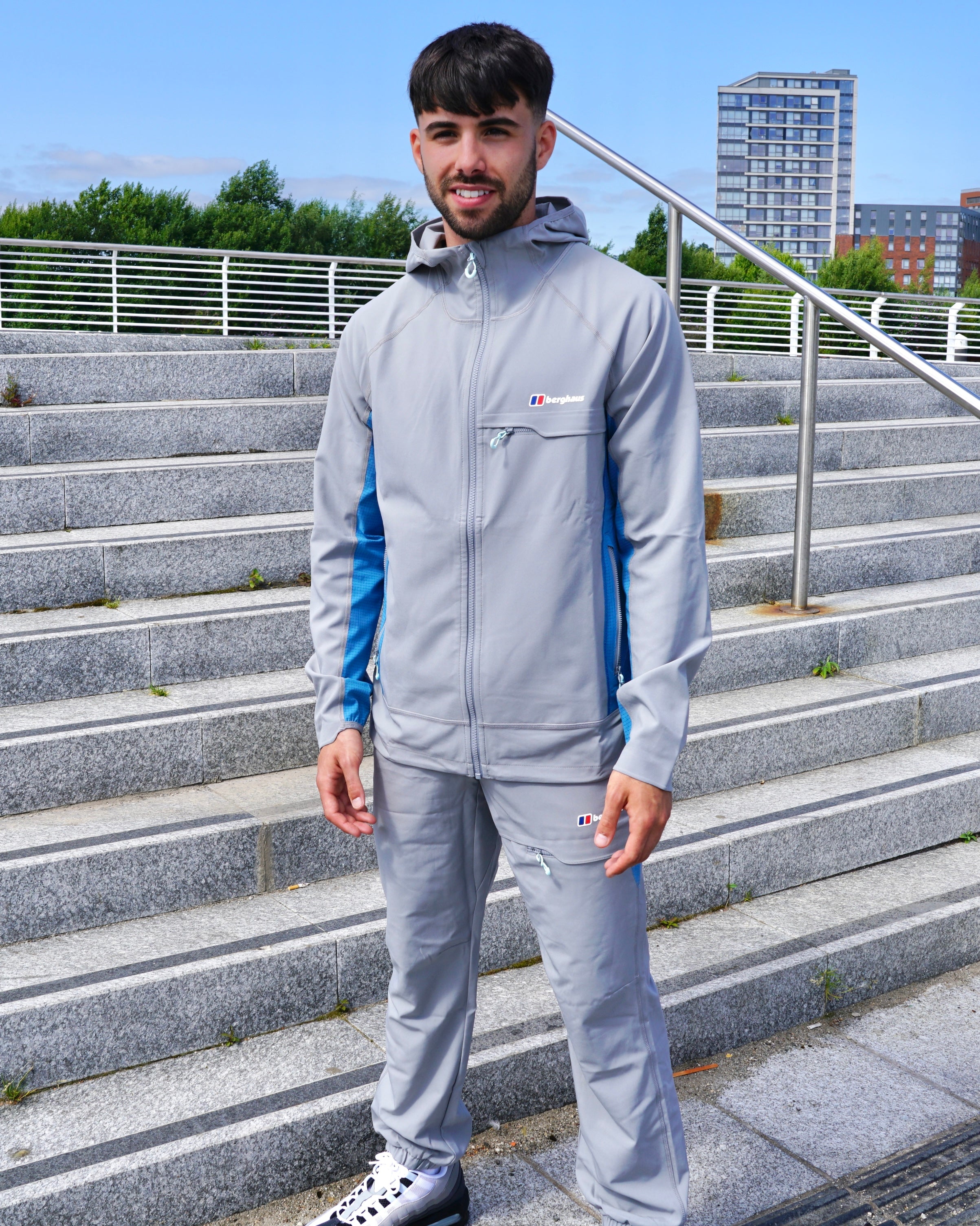 Berghaus Wavertree 3 Piece Bottoms Set - Dark Grey / Blue