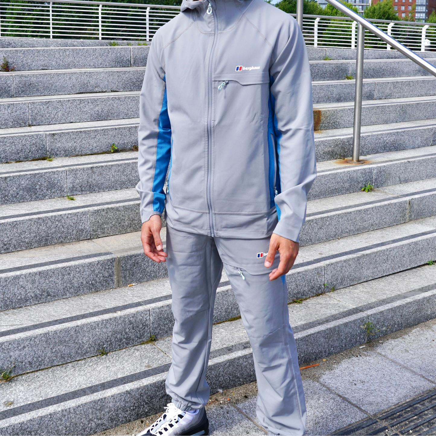 Berghaus Wavertree Bottoms - Dark Grey / Blue