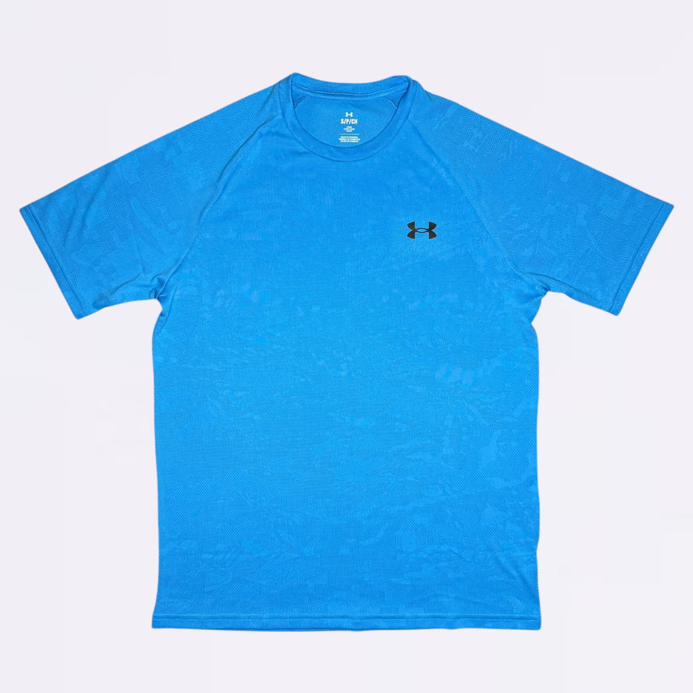 Under Armour Velocity Jacquard Tee - Chlorine Blue