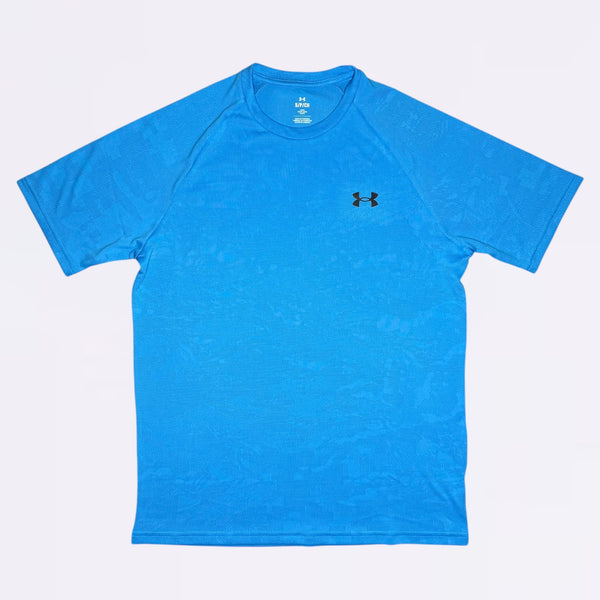 Under Armour Velocity Jacquard Tee - Chlorine Blue