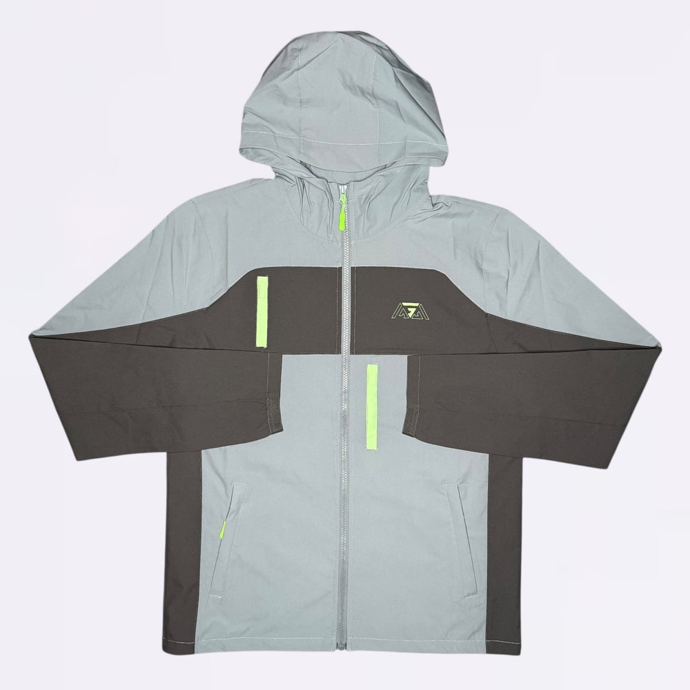 GRIID Triple G Windrunner - Storm Grey / Surge Green