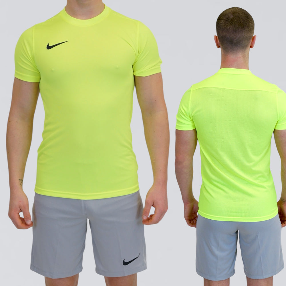 Nike Dri Fit Set - Volt / Grey