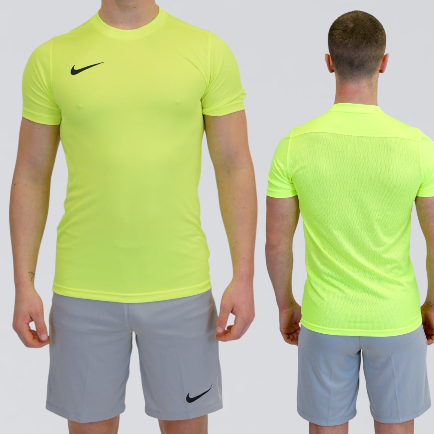 Nike Dri Fit Set - Volt / Grey