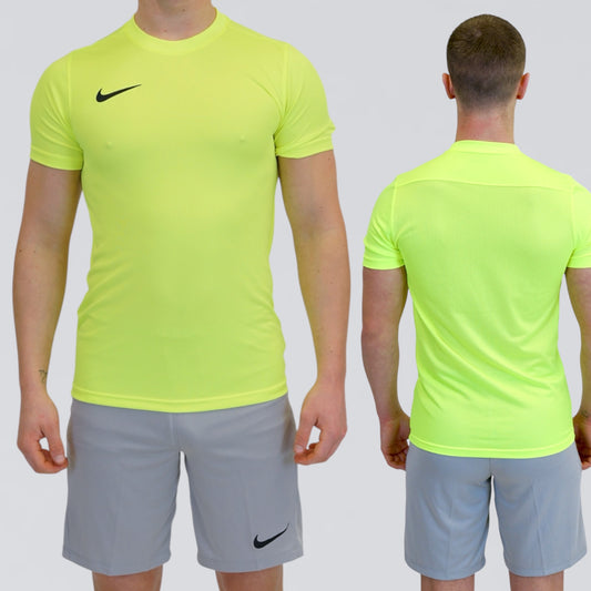 Nike Dri Fit Set - Volt / Grey