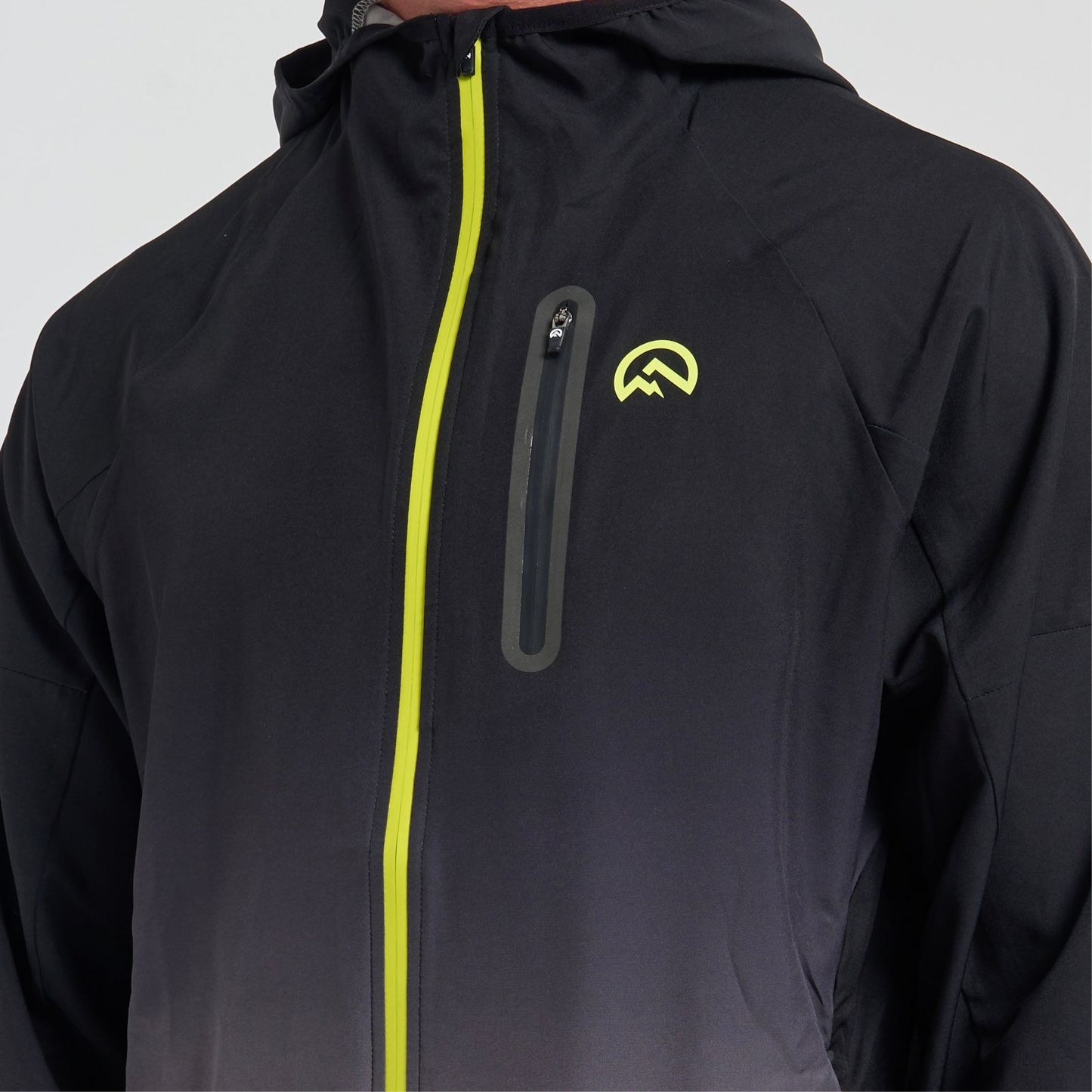 Flux Gradient & Running Set - Black / Grey / Neon (Junior)