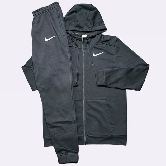 Nike Pro Set - Hoodie & Bottoms - Black