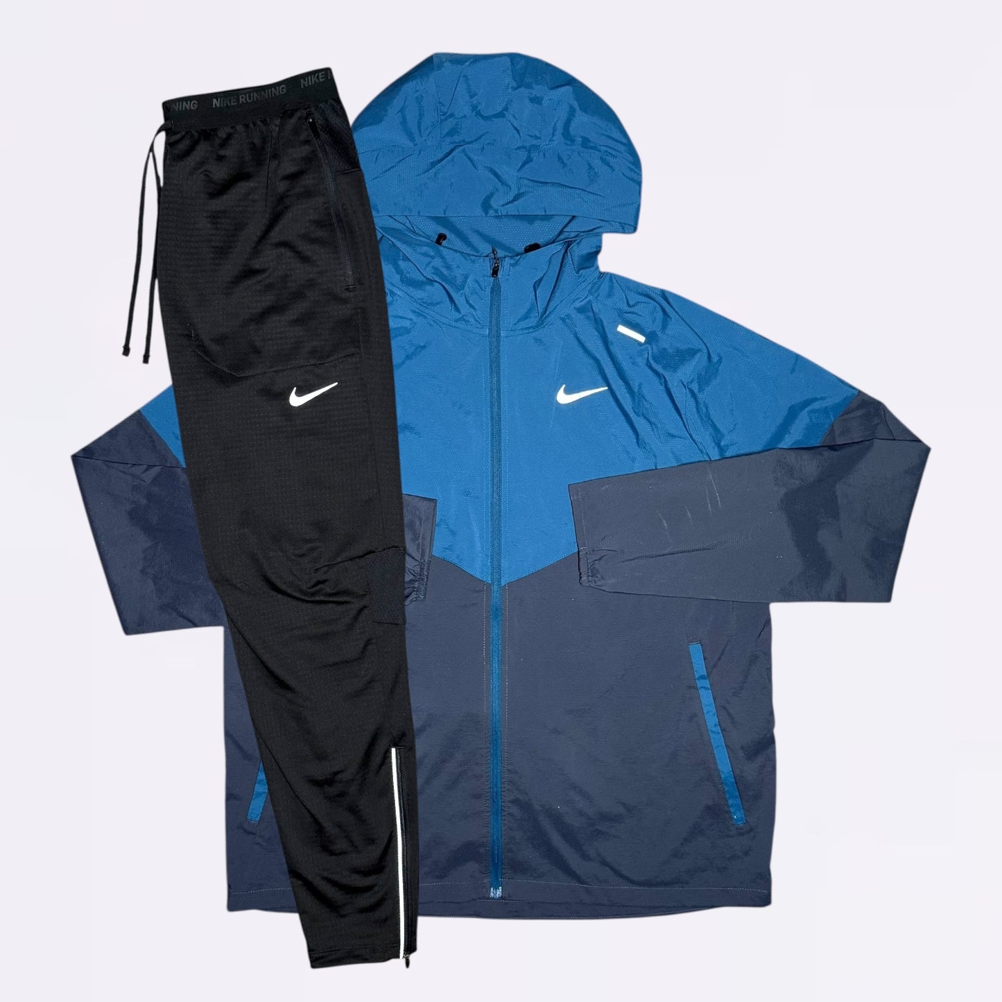 Nike Windrunner & Phenom Set - Photo Blue / Black