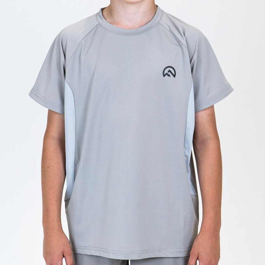 Flux Tech Tee - Grey  (Junior)