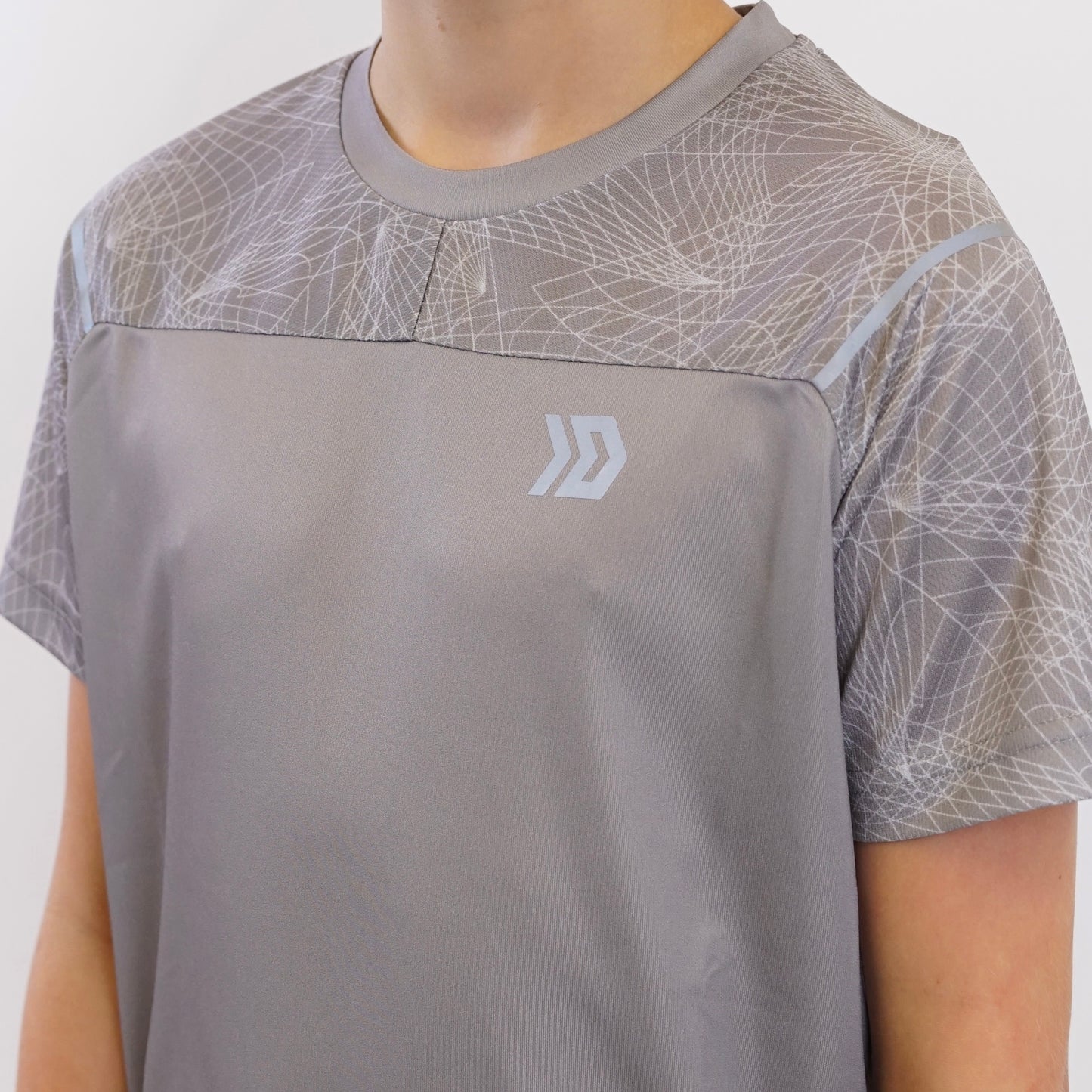 DASH Hyperweb Tee Set - Grey (Junior)