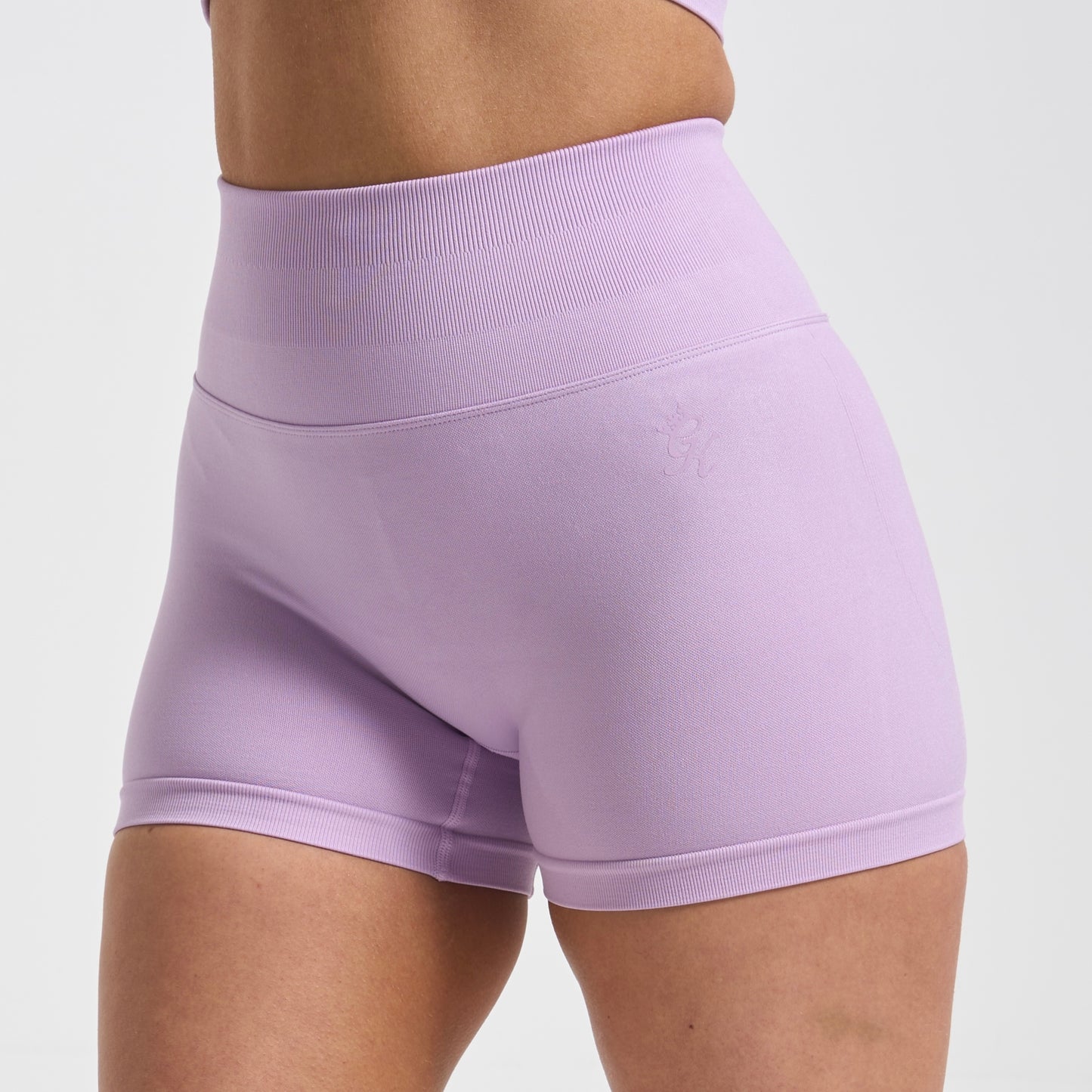 Gym King 365 Scrunch Short - Lilac