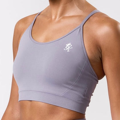 GymKing Power Lightweight Seamless - Bra &  Leggings Set - Dusky Purple